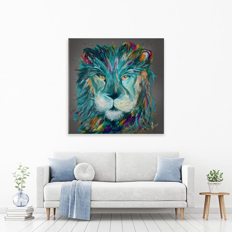 Lion King Canvas Print wall art product Aimee Linzi