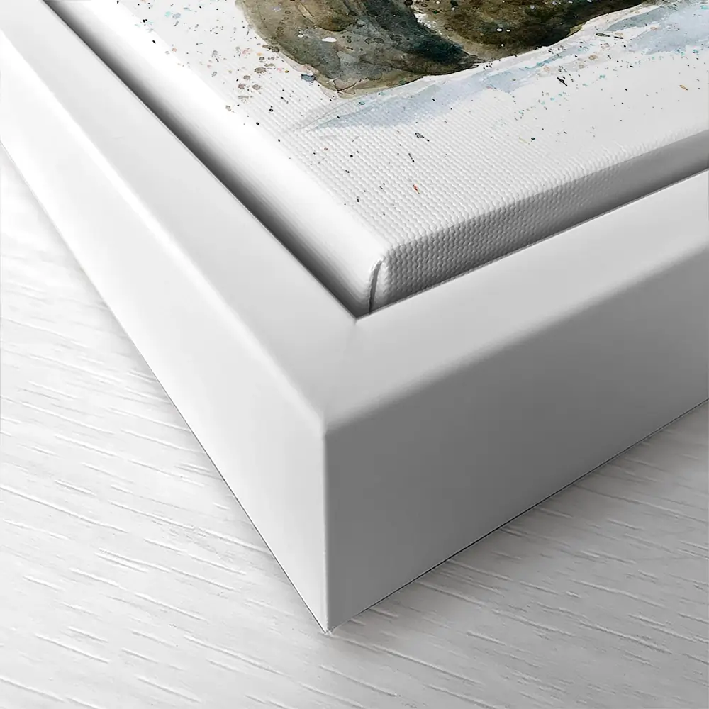 Lion Paint Splash Square Canvas Print Lion Paint Splash Square Canvas Print wall art product Art Print Shop