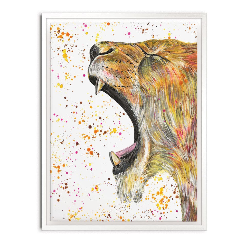 Lioness Reeva Canvas Print wall art product Emma LC Art
