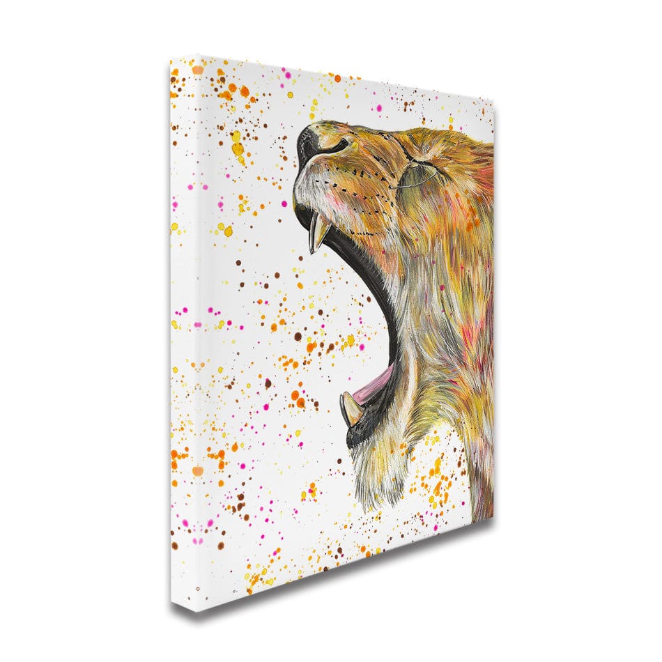 Lioness Reeva Canvas Print wall art product Emma LC Art