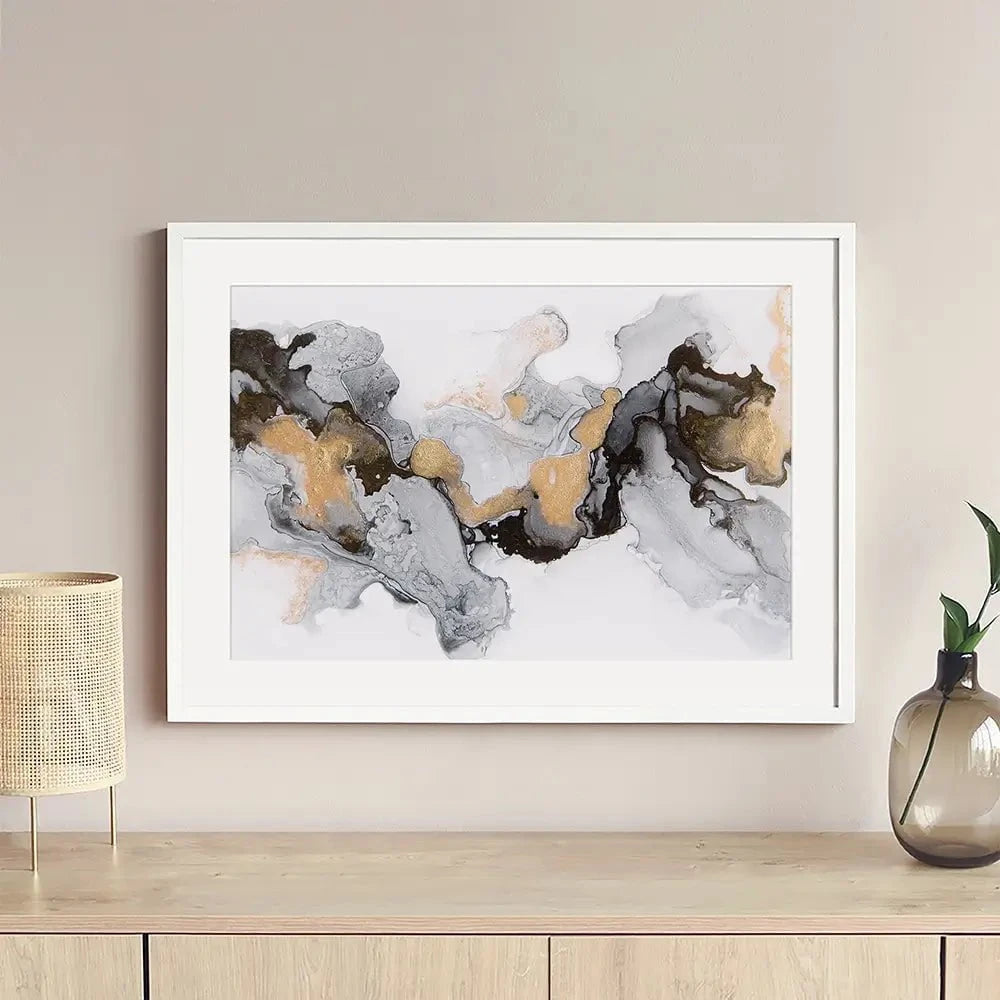 Liquid Luxury Framed Art Print Liquid Luxury Framed Art Print wall art product AlonaPanchenko / Shutterstock