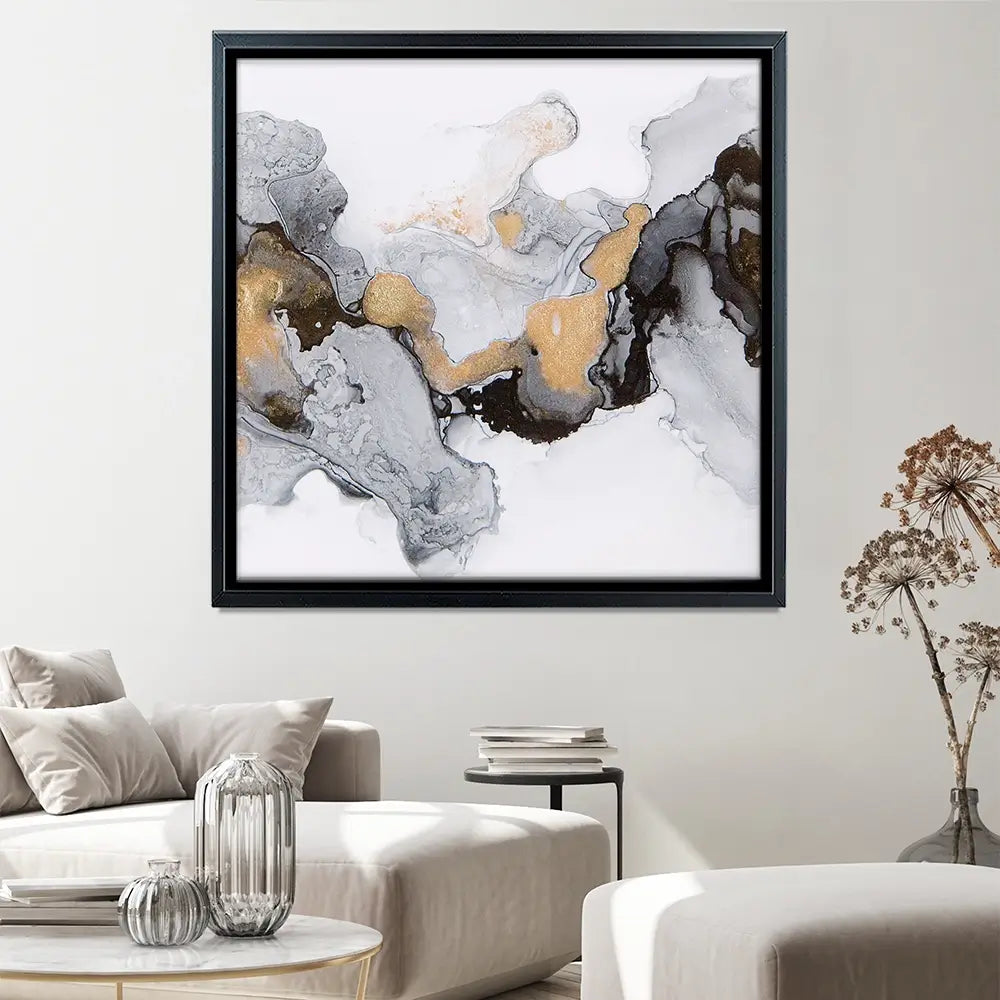 Liquid Luxury Square Canvas Print Liquid Luxury Square Canvas Print wall art product Art Print Shop