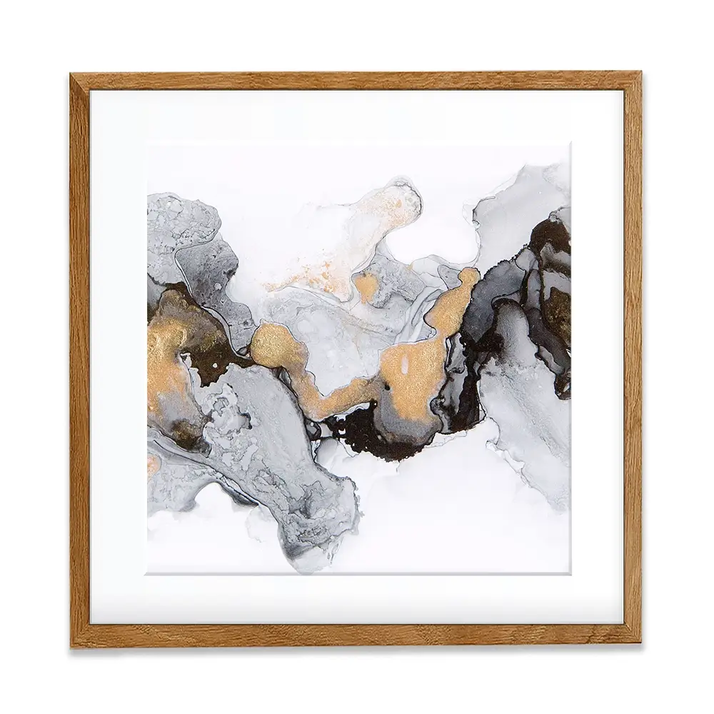 Liquid Luxury Square Framed Art Print Liquid Luxury Square Framed Art Print wall art product Art Print Shop