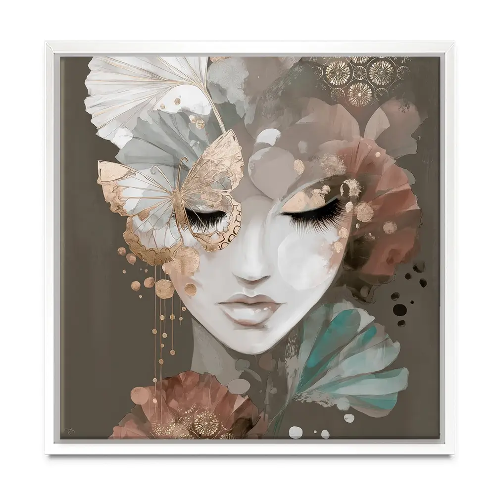 Lira Moss Square Canvas Print Lira Moss Square Canvas Print wall art product Bella Eve