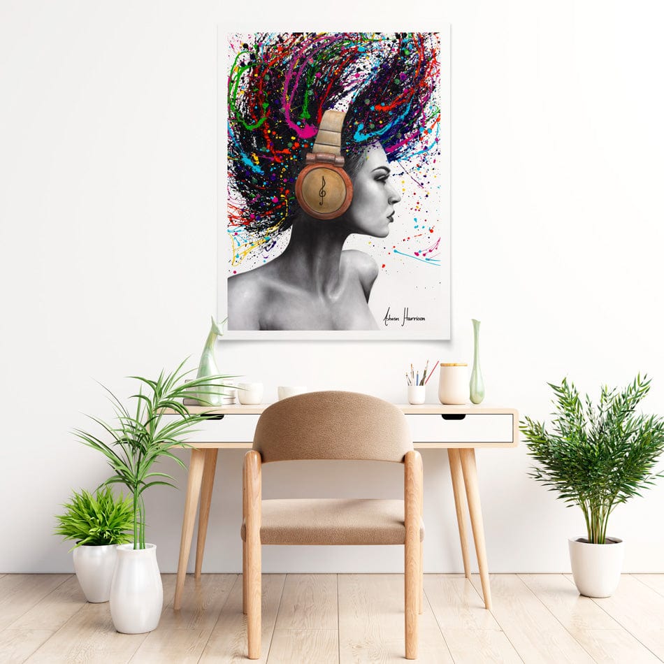 Listen Loud Art Print wall art product Ashvin Harrison
