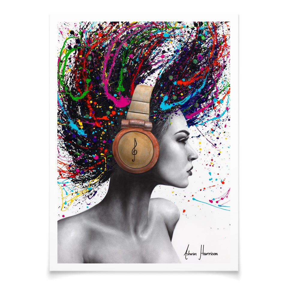 Listen Loud Art Print wall art product Ashvin Harrison