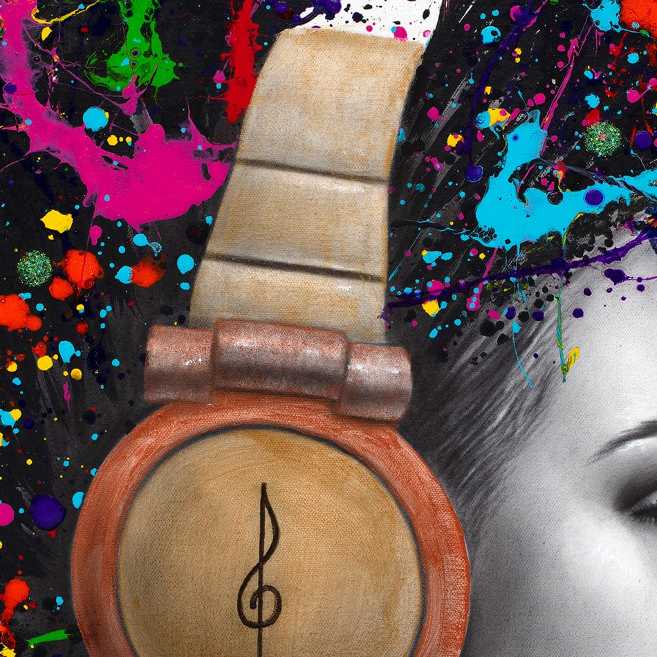 Listen Loud Art Print wall art product Ashvin Harrison