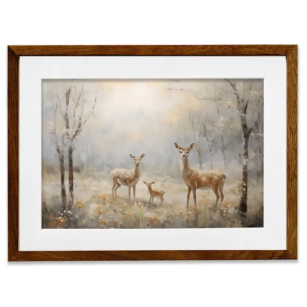 Little Fawn Framed Art Print Little Fawn Framed Art Print wall art product Arlington Prints - Independent