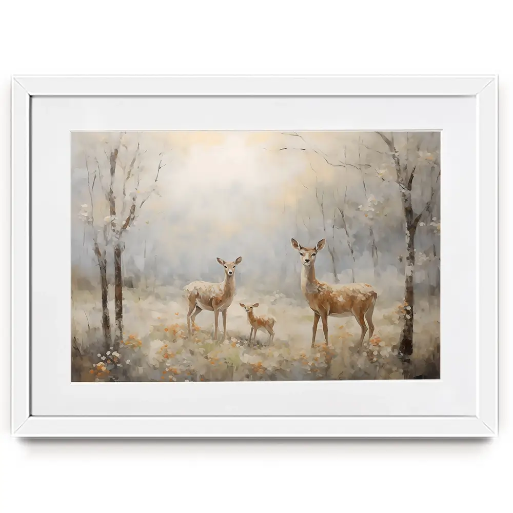 Little Fawn Framed Art Print Little Fawn Framed Art Print wall art product Arlington Prints - Independent