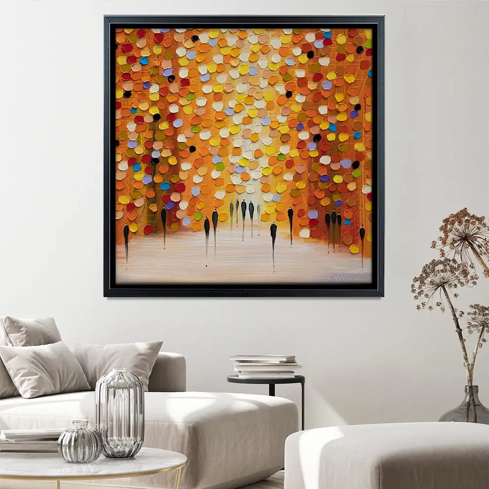 Little Sunset Canvas Print Little Sunset Canvas Print wall art product Ekaterina Ermilkina