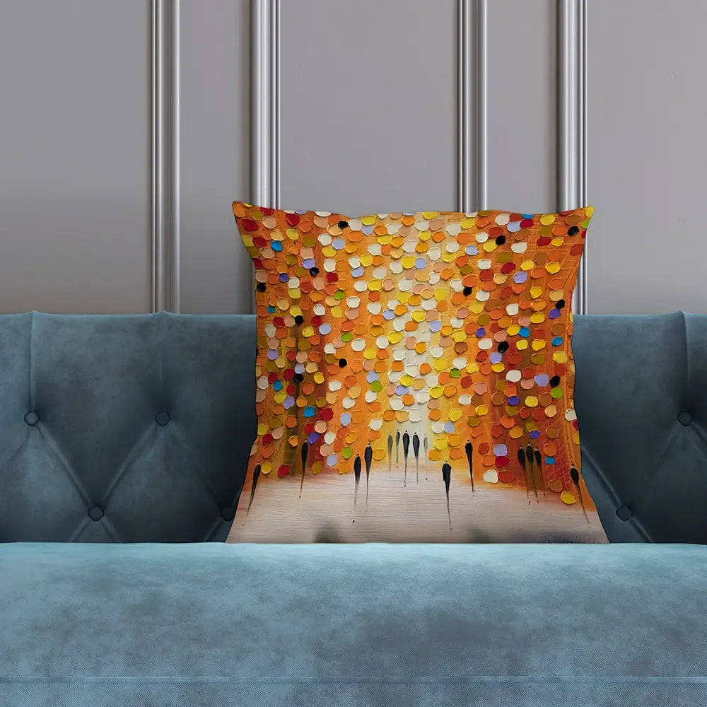 Little Sunset Cushion Little Sunset Cushion wall art product Ekaterina Ermilkina