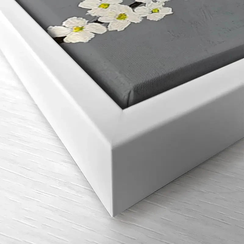 Little Wren On Cherry Blossom Canvas Print Little Wren On Cherry Blossom Canvas Print wall art product Laure Bury