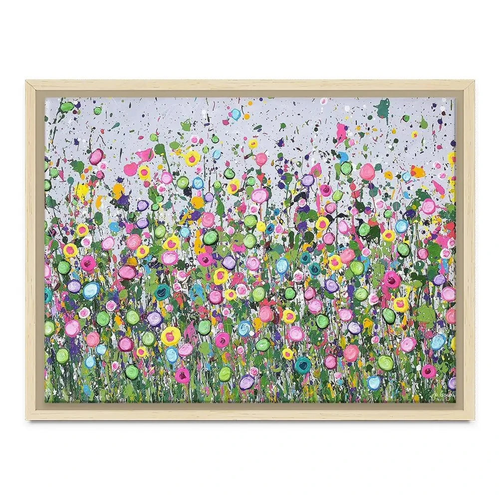 Live Life In Full Bloom Canvas Print Live Life In Full Bloom Canvas Print wall art product Jo Gough