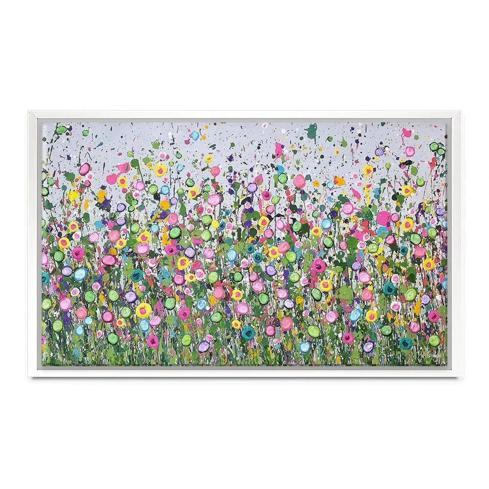 Live Life In Full Bloom Canvas Print Live Life In Full Bloom Canvas Print wall art product Jo Gough
