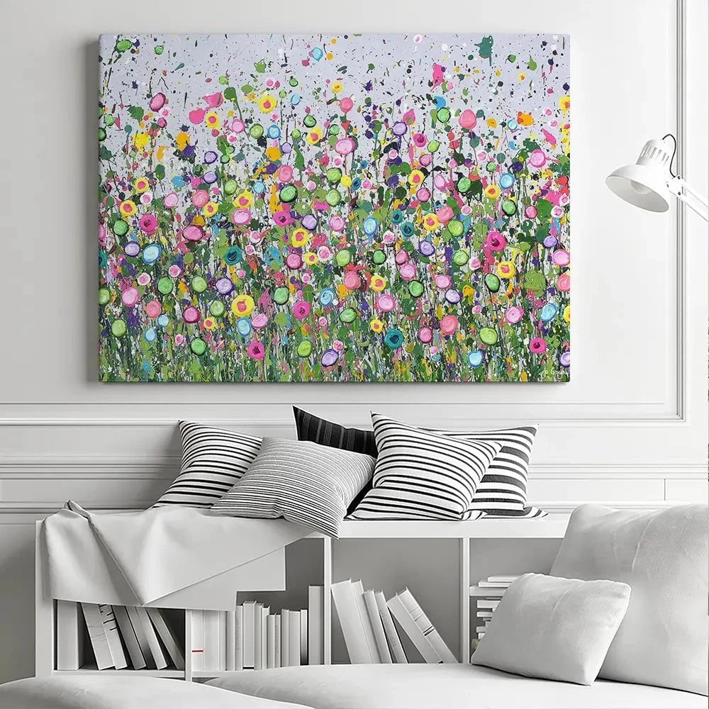 Live Life In Full Bloom Canvas Print Live Life In Full Bloom Canvas Print wall art product Jo Gough