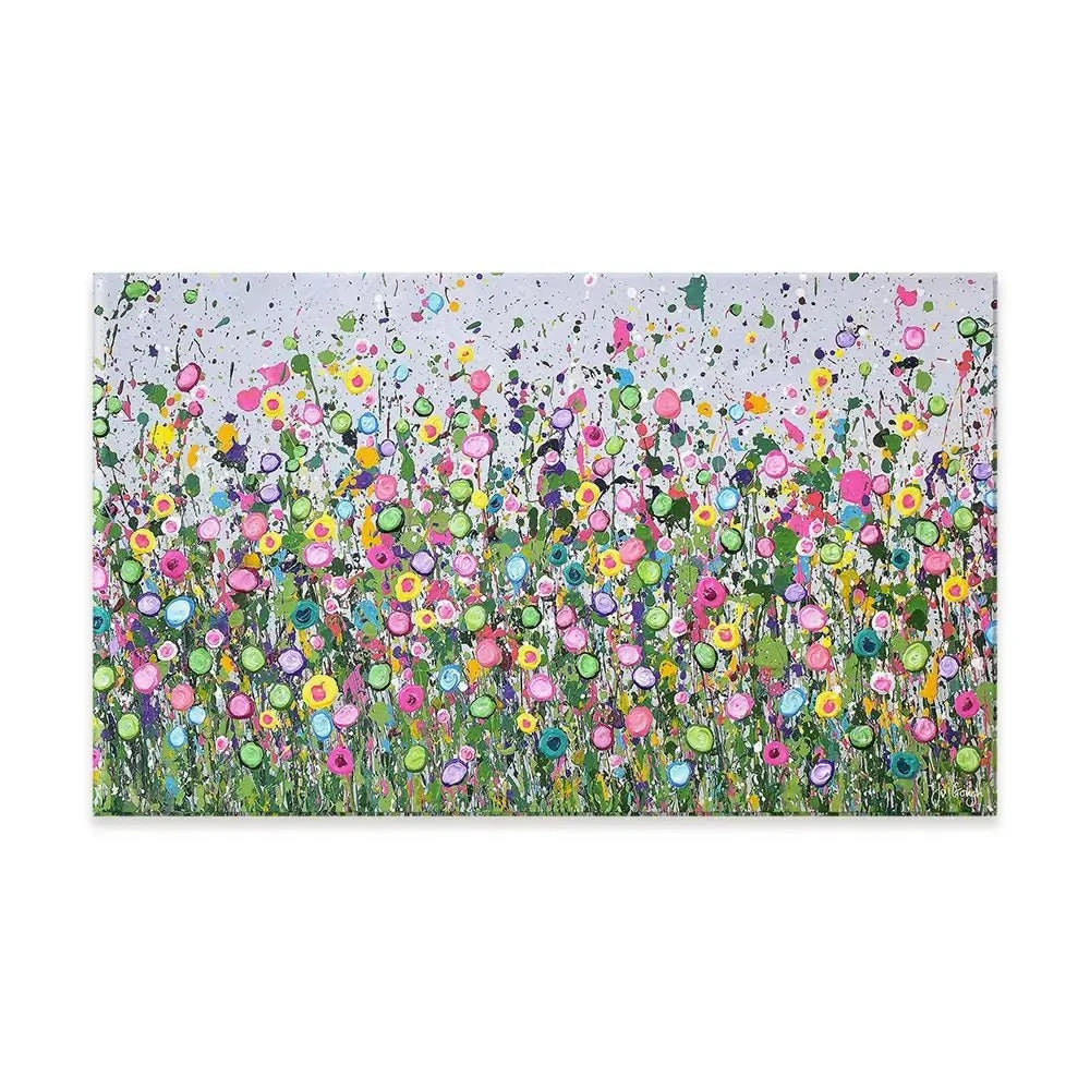 Live Life In Full Bloom Canvas Print Live Life In Full Bloom Canvas Print wall art product Jo Gough
