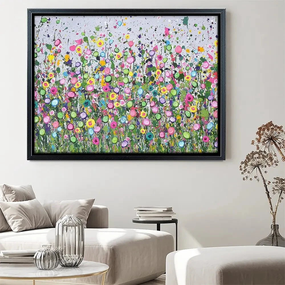 Live Life In Full Bloom Canvas Print Live Life In Full Bloom Canvas Print wall art product Jo Gough