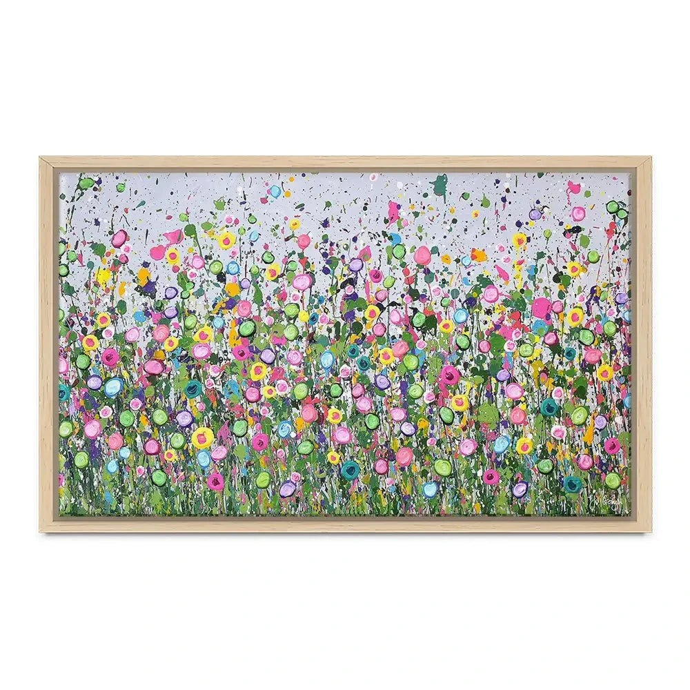 Live Life In Full Bloom Canvas Print Live Life In Full Bloom Canvas Print wall art product Jo Gough