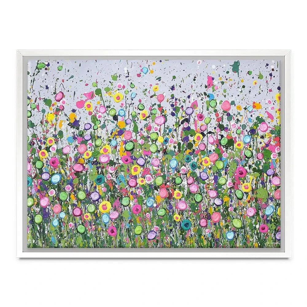 Live Life In Full Bloom Canvas Print Live Life In Full Bloom Canvas Print wall art product Jo Gough