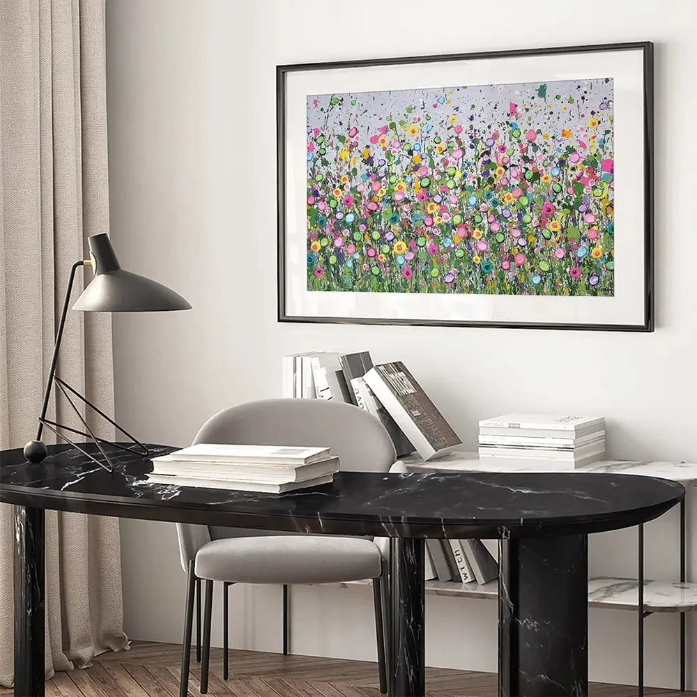 Live Life In Full Bloom Framed Art Print Live Life In Full Bloom Framed Art Print wall art product Jo Gough