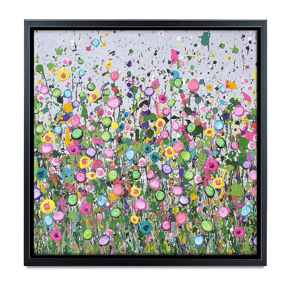 Live Life In Full Bloom Oversized Canvas Print Live Life In Full Bloom Oversized Canvas Print wall art product Jo Gough