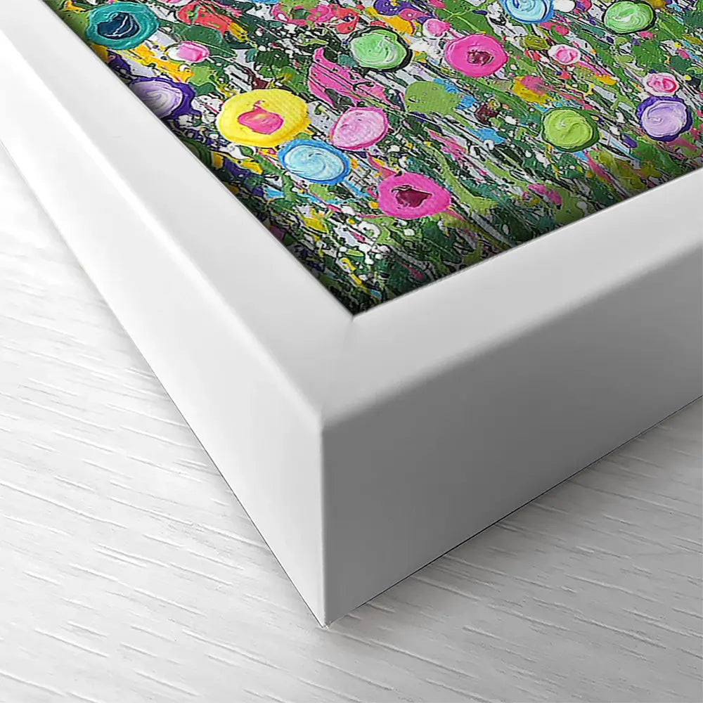 Live Life In Full Bloom Oversized Canvas Print Live Life In Full Bloom Oversized Canvas Print wall art product Jo Gough