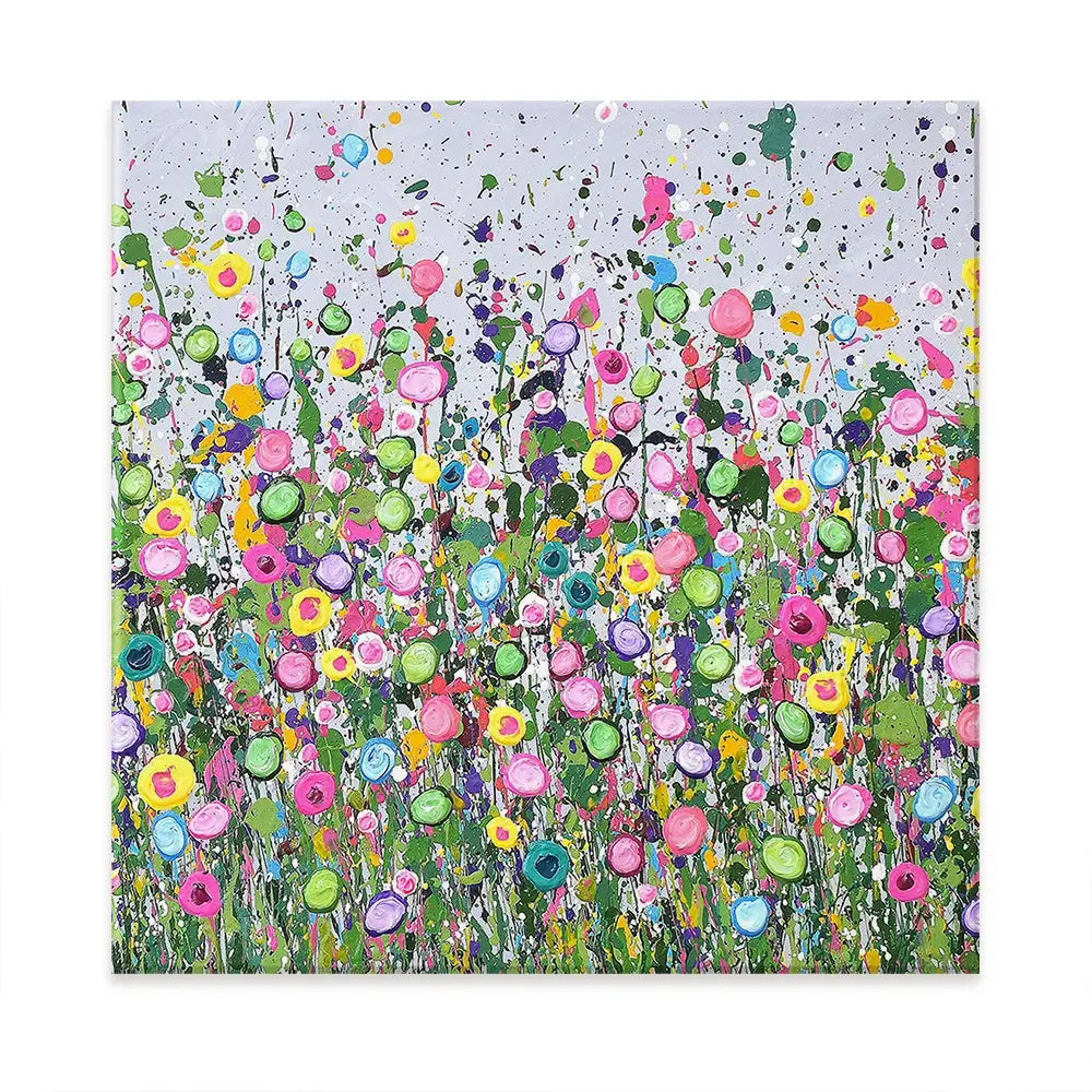 Live Life In Full Bloom Oversized Canvas Print Live Life In Full Bloom Oversized Canvas Print wall art product Jo Gough