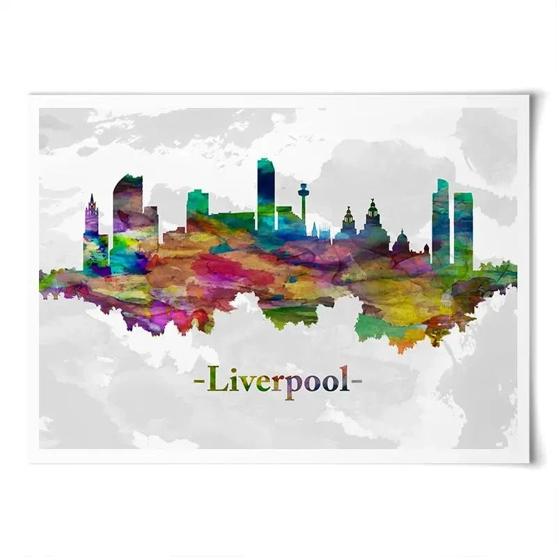 Liverpool In Colour Art Print Liverpool In Colour Art Print wall art product Towseef Dar / Shutterstock