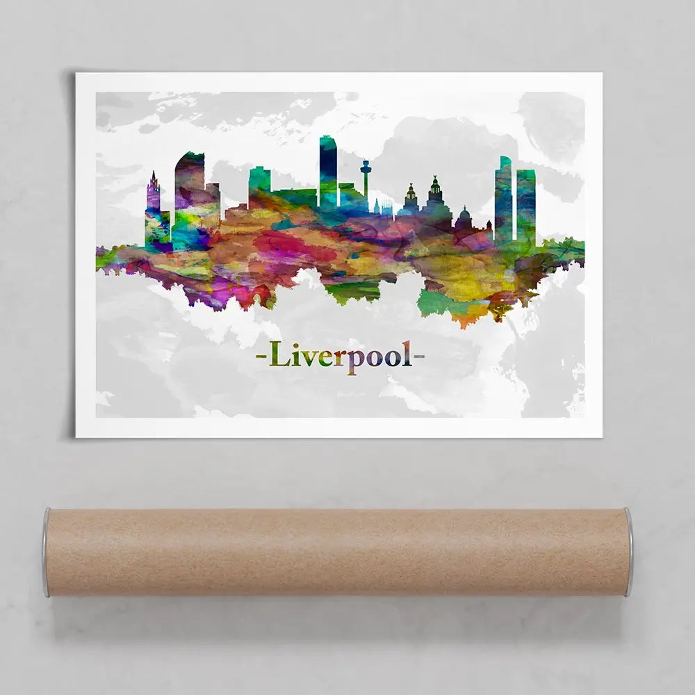 Liverpool In Colour Art Print Liverpool In Colour Art Print wall art product Towseef Dar / Shutterstock