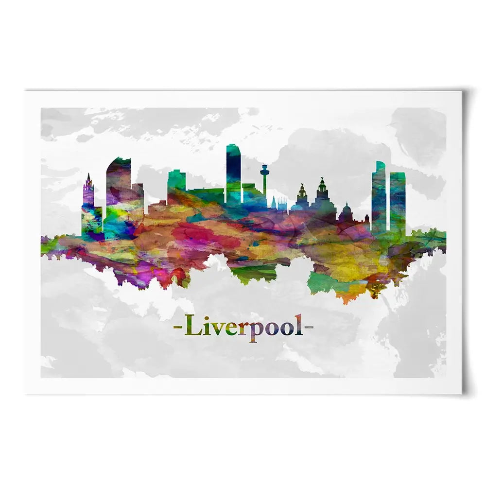 Liverpool In Colour Art Print Liverpool In Colour Art Print wall art product Towseef Dar / Shutterstock