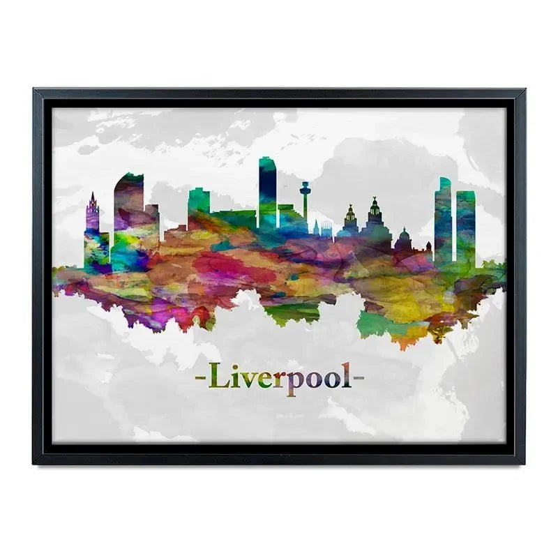 Liverpool In Colour Canvas Print Liverpool In Colour Canvas Print wall art product Towseef Dar / Shutterstock