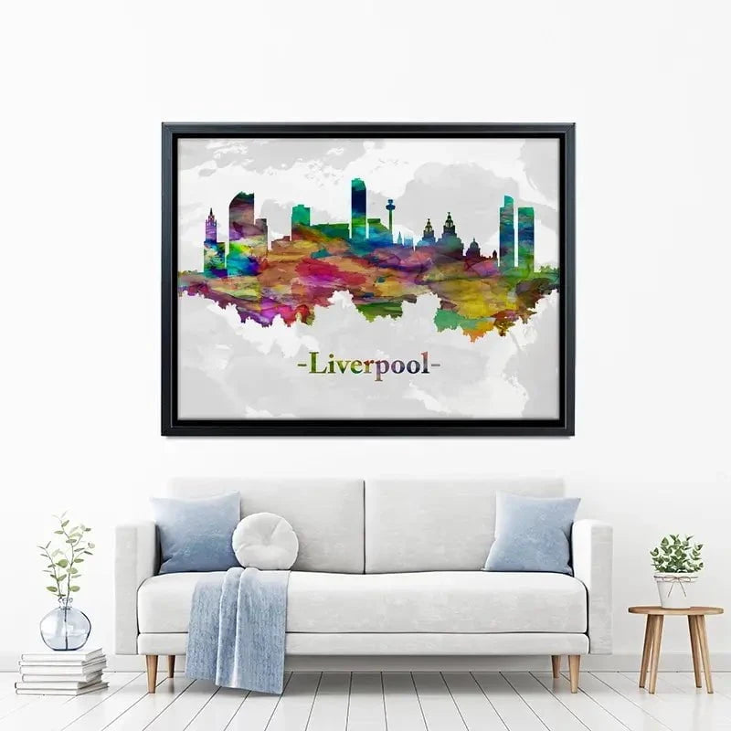 Liverpool In Colour Canvas Print Liverpool In Colour Canvas Print wall art product Towseef Dar / Shutterstock