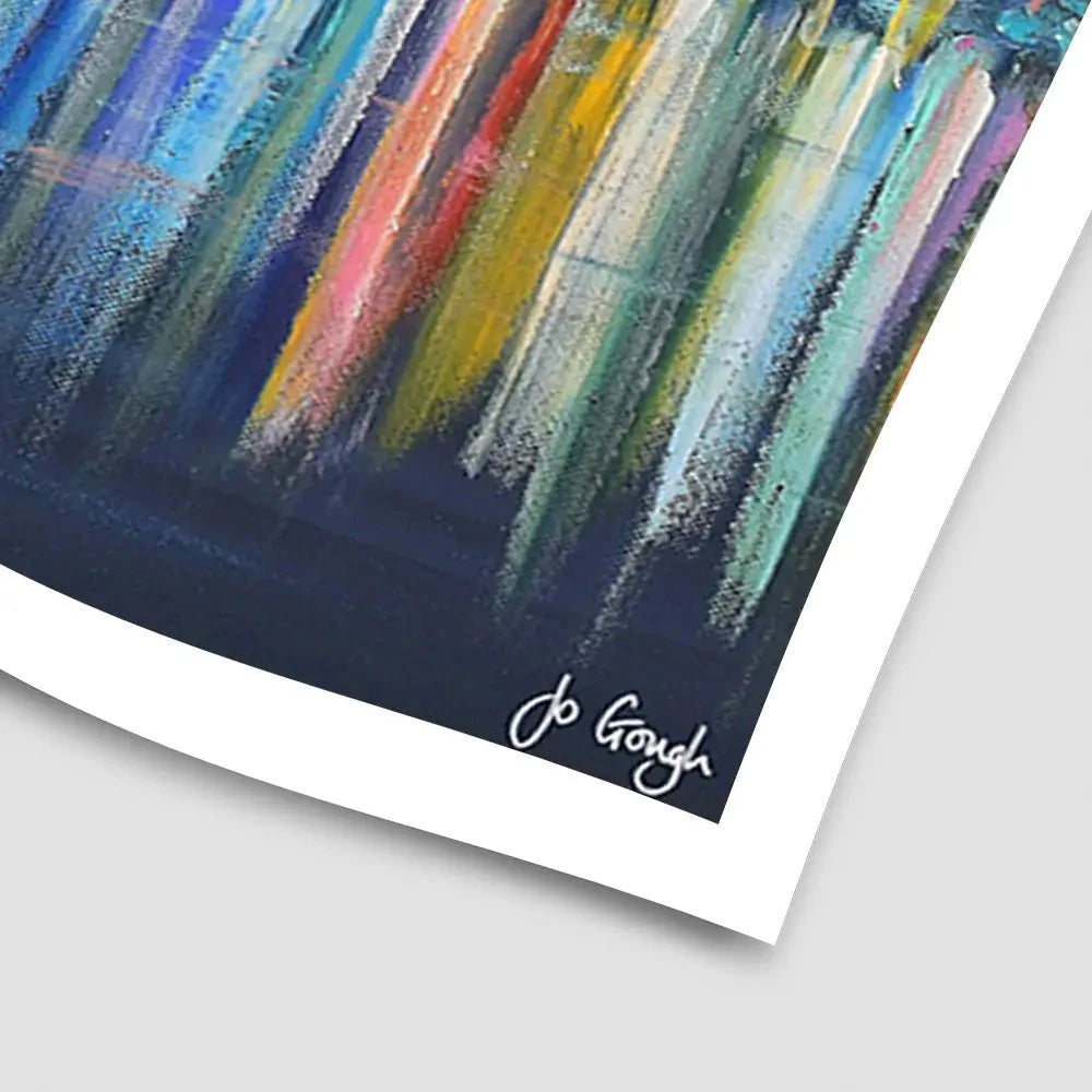 Liverpool Skyline Art Print Liverpool Skyline Art Print wall art product Jo Gough