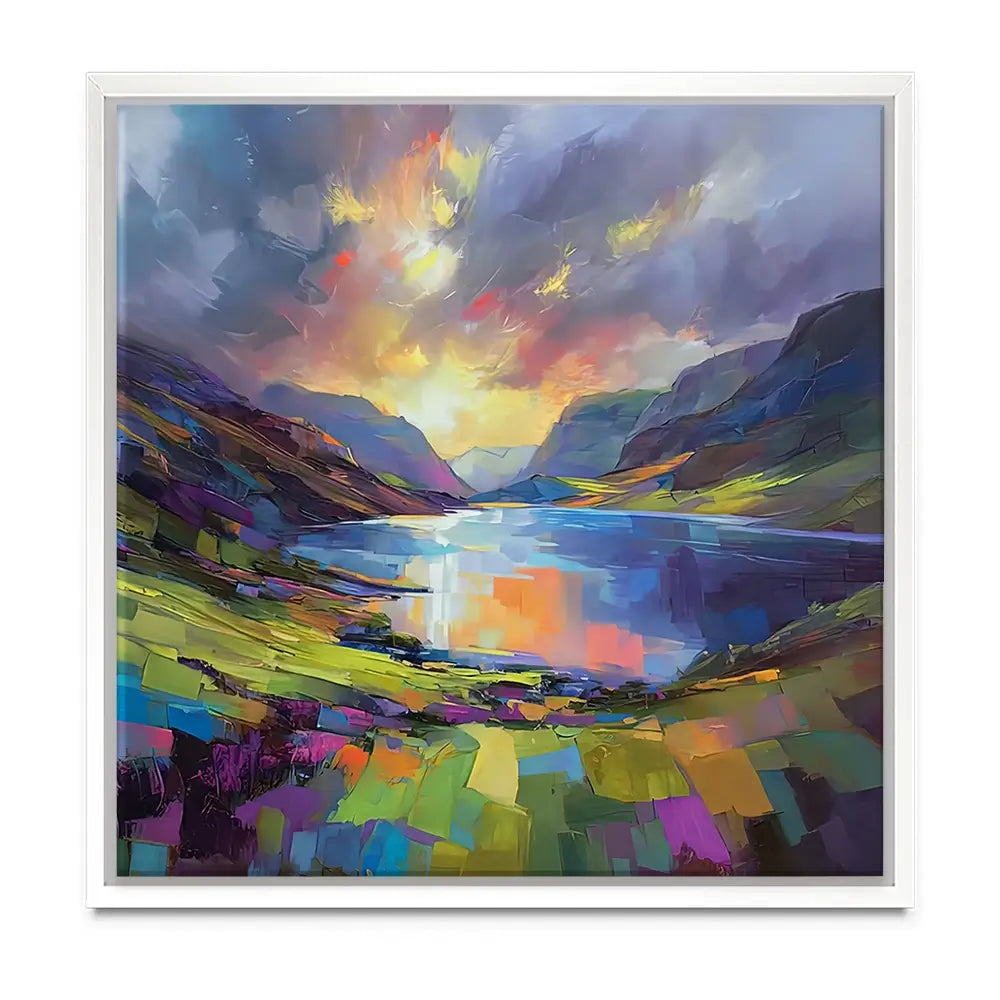 Loch Maree Oversized Canvas Print Loch Maree Oversized Canvas Print wall art product David Alexander Elder