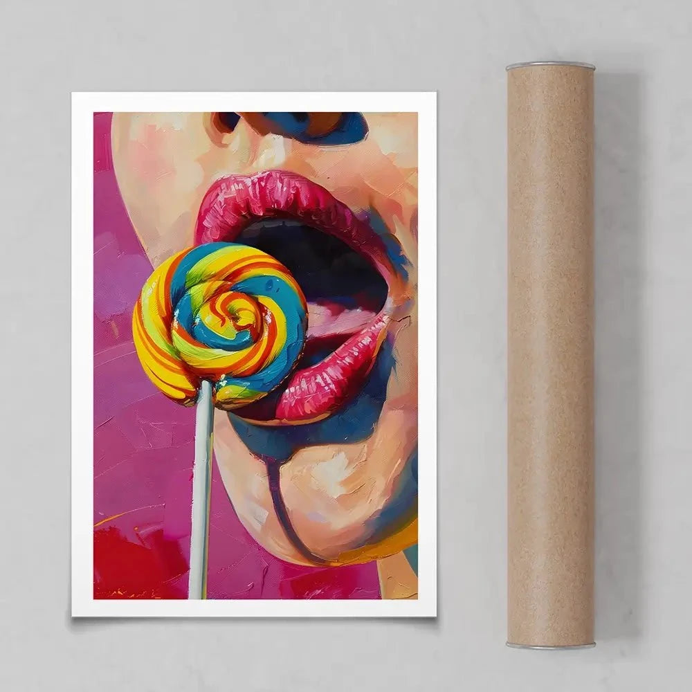 Lollipop Art Print Lollipop Art Print wall art product Art Print Shop