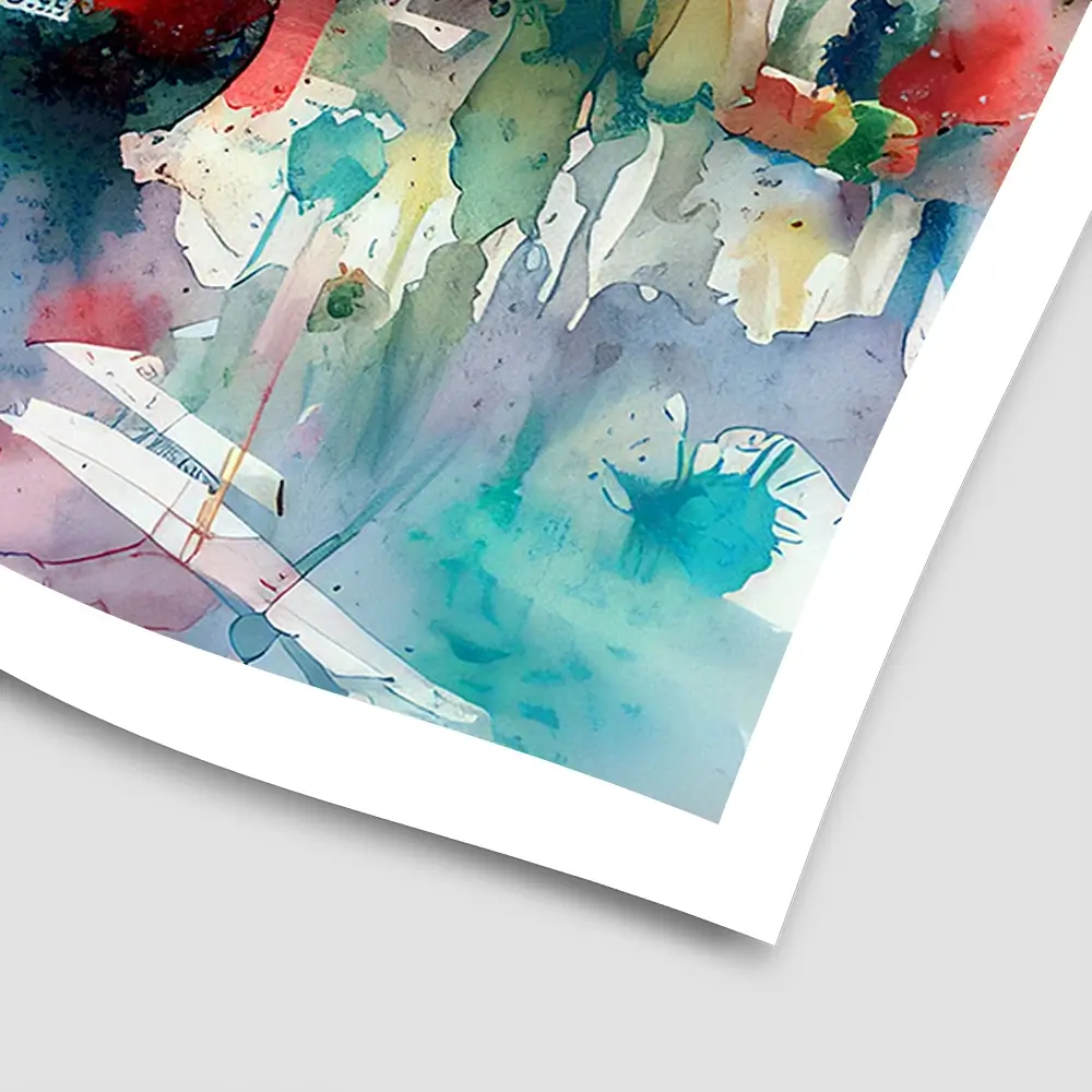 London Bus Square Art Print London Bus Square Art Print wall art product David Alexander Elder