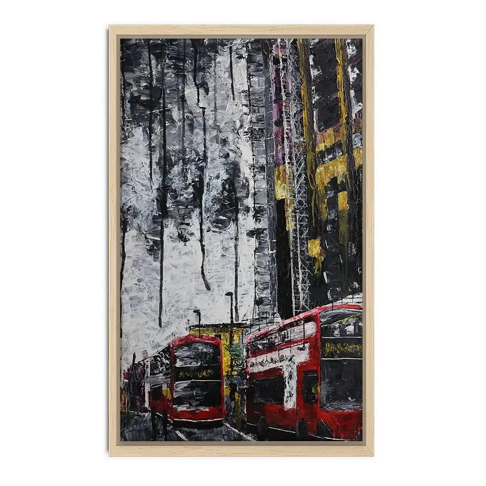 London Busses Canvas Print London Busses Canvas Print wall art product Elizabeth White