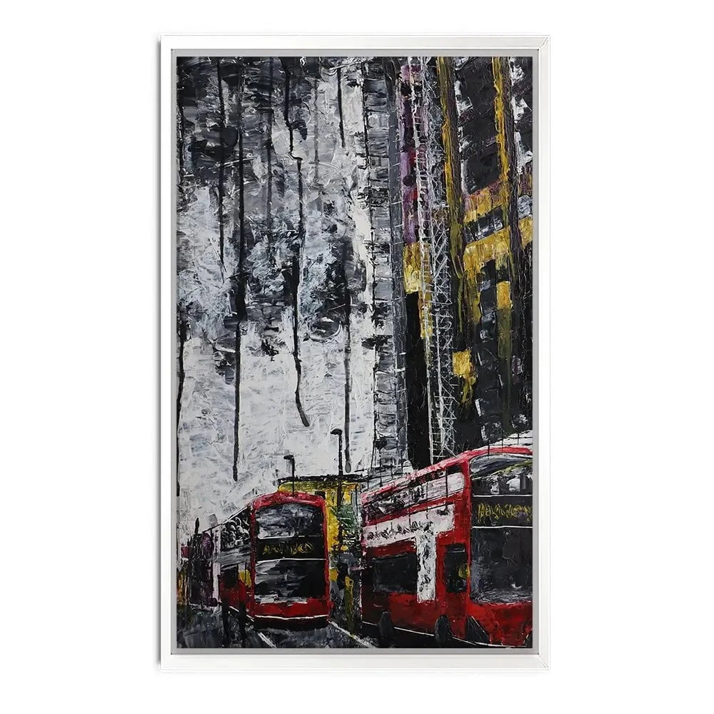 London Busses Canvas Print London Busses Canvas Print wall art product Elizabeth White