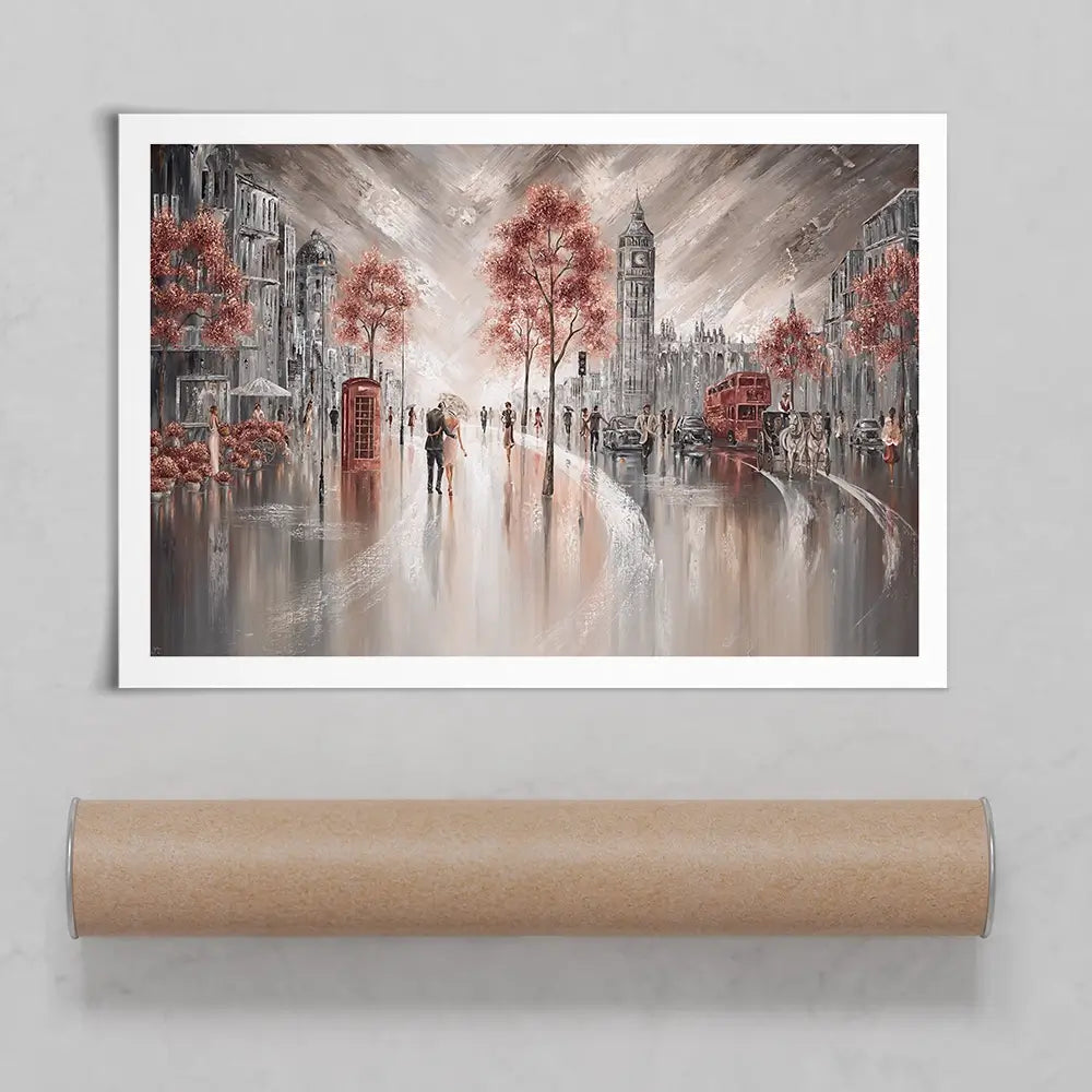 London Luxe Art Print London Luxe Art Print wall art product Isabella Karolewicz