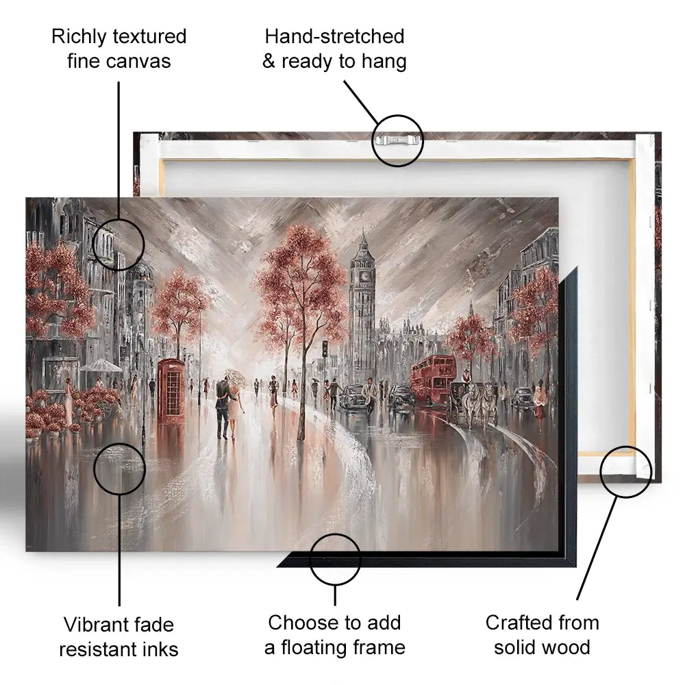 London Luxe Canvas Print London Luxe Canvas Print wall art product Isabella Karolewicz