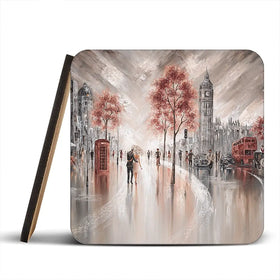London Luxe Coaster Set London Luxe Coaster Set wall art product Art Print Shop