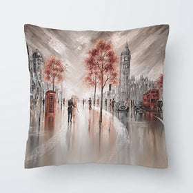 London Luxe Cushion London Luxe Cushion wall art product Art Print Shop