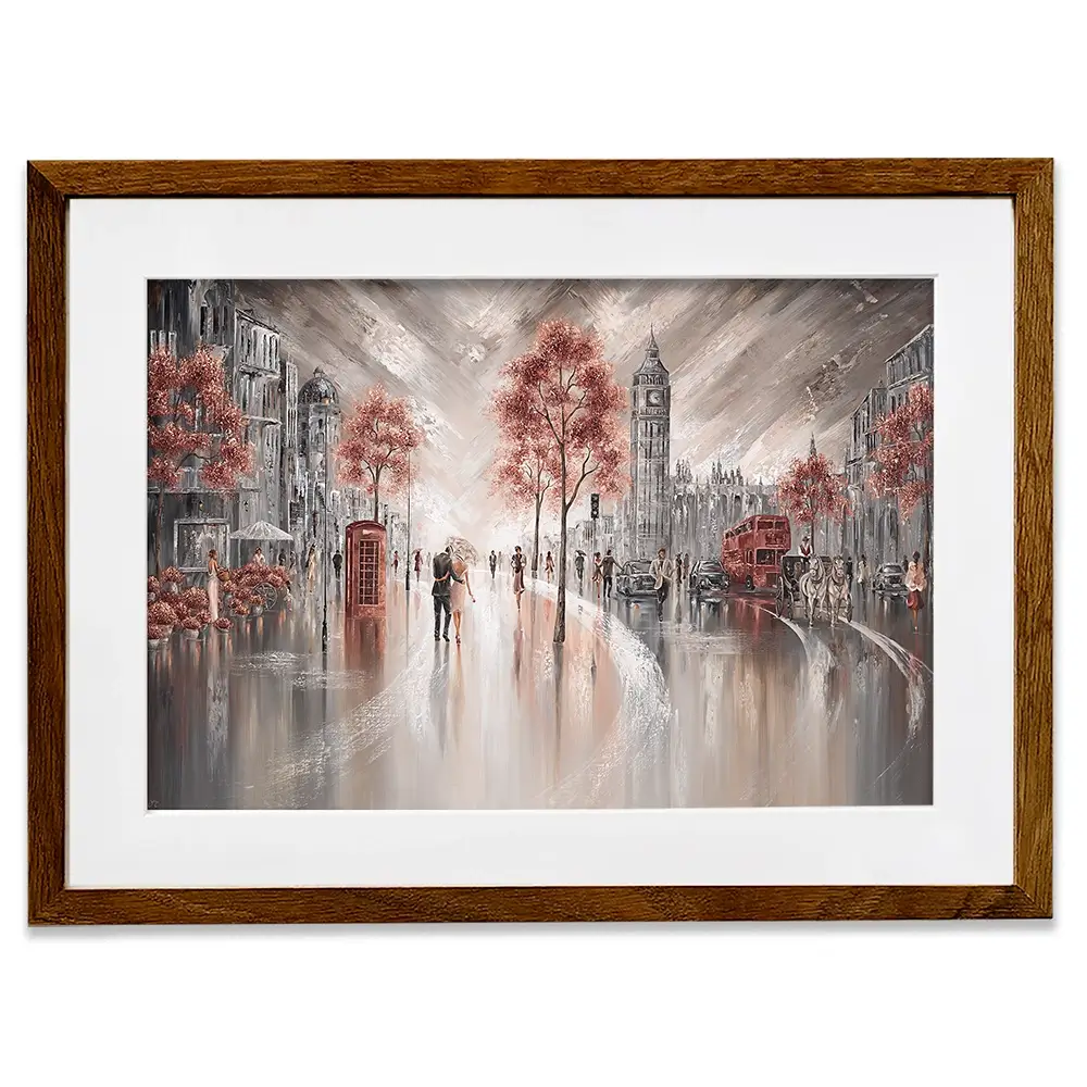 London Luxe Framed Art Print London Luxe Framed Art Print wall art product Isabella Karolewicz