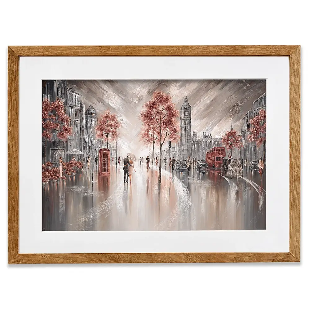 London Luxe Framed Art Print London Luxe Framed Art Print wall art product Isabella Karolewicz