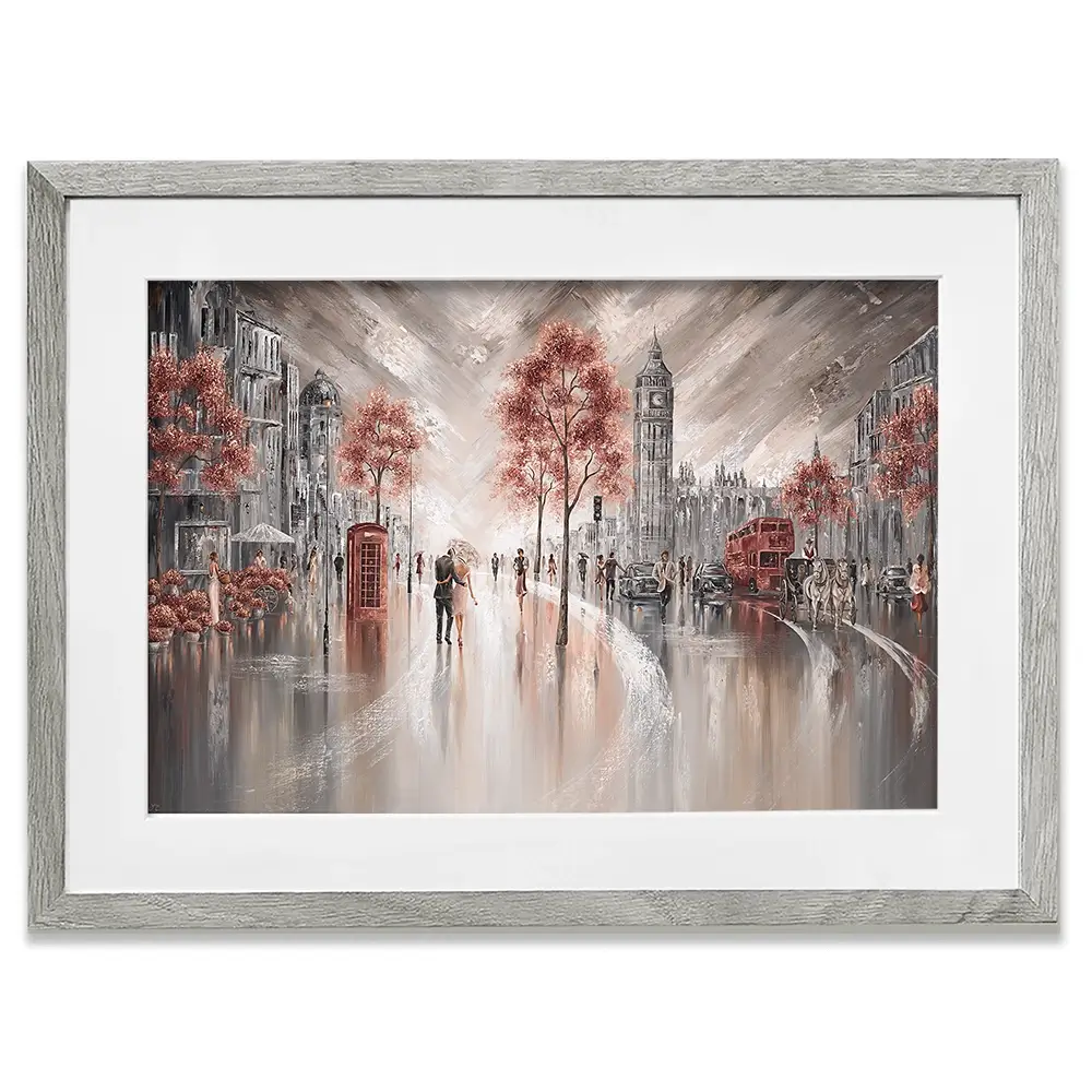 London Luxe Framed Art Print London Luxe Framed Art Print wall art product Isabella Karolewicz