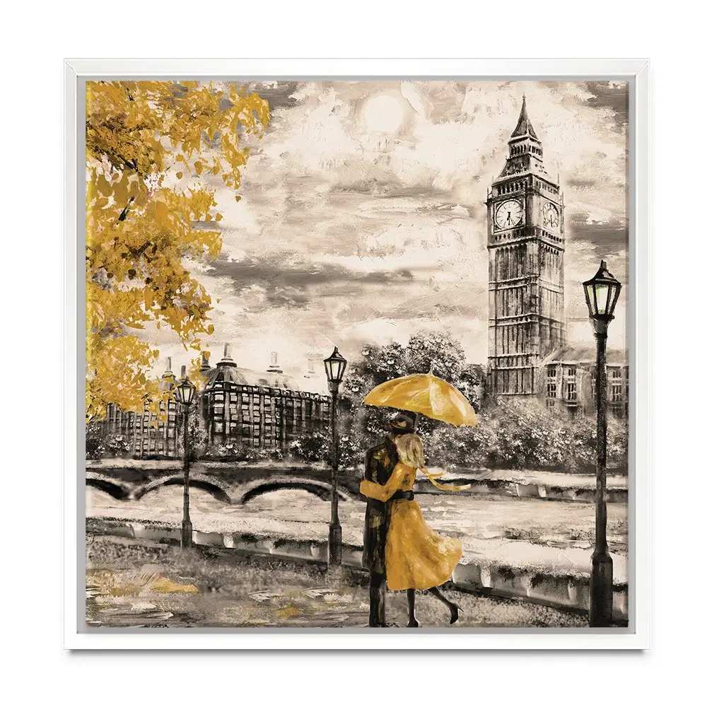 London View Square Canvas Print London View Square Canvas Print wall art product lisima / Shutterstock
