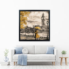 London View Square Canvas Print wall art product lisima / Shutterstock