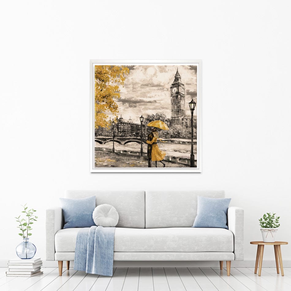 London View Square Canvas Print wall art product lisima / Shutterstock