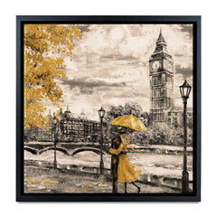London View Square Canvas Print wall art product lisima / Shutterstock