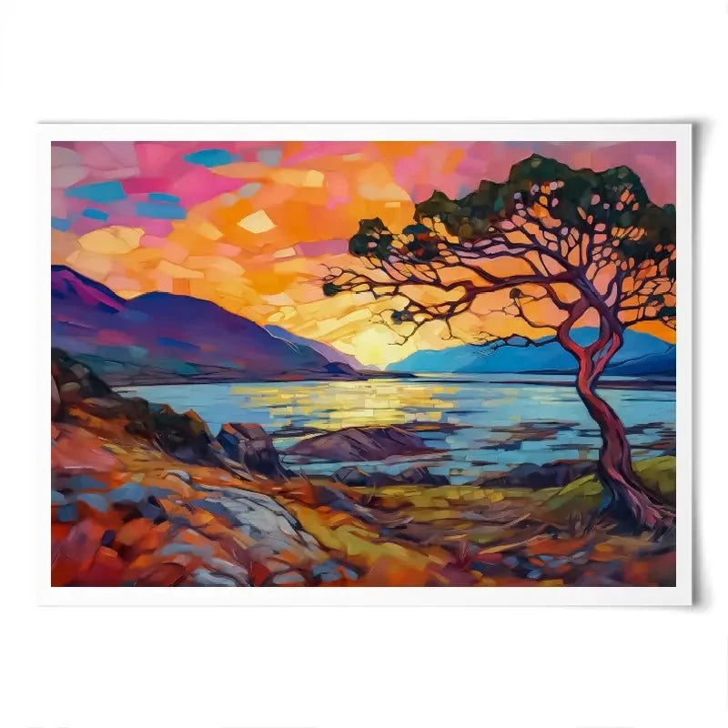 Lonesome Pine Art Print Lonesome Pine Art Print wall art product David Alexander Elder